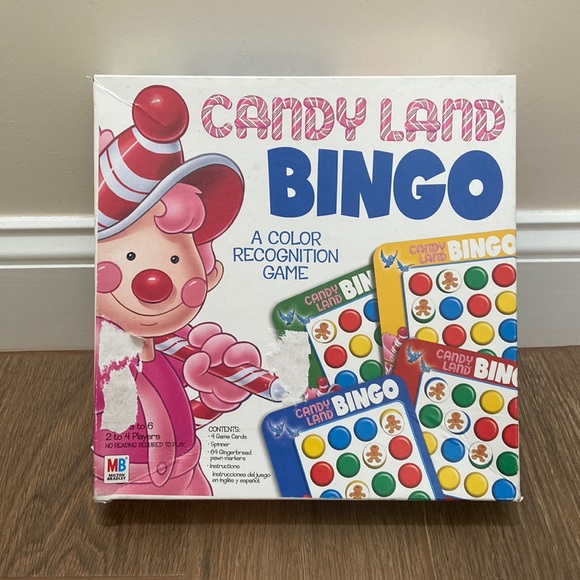 Milton Bradley Toys Candy Land Bingo Game Poshmark